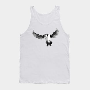 bird of the fly wpap grayscale Tank Top